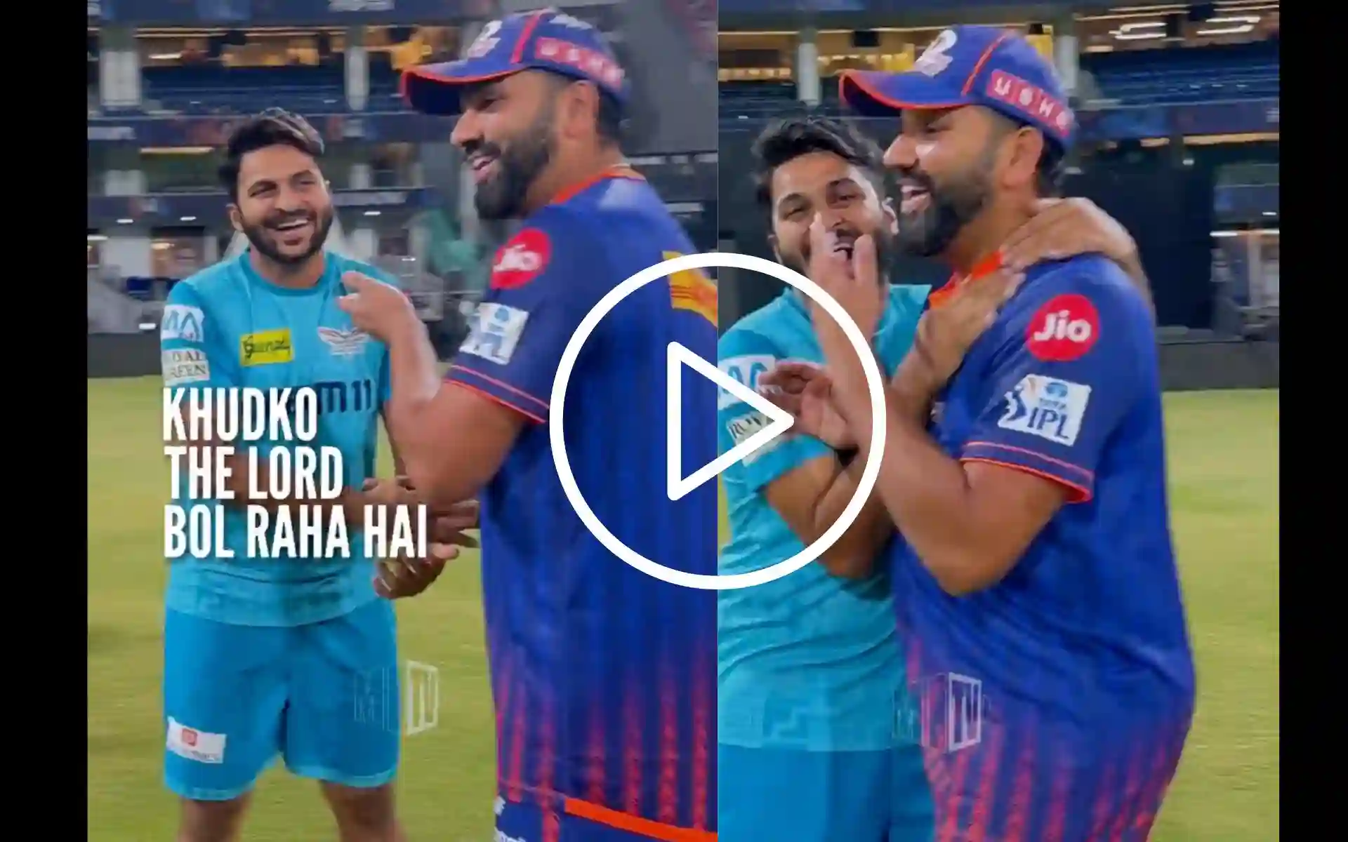 "Khud Ko The Lord Bol Raha...," Rohit Sharma Teases Shardul Thakur With Funny Comment